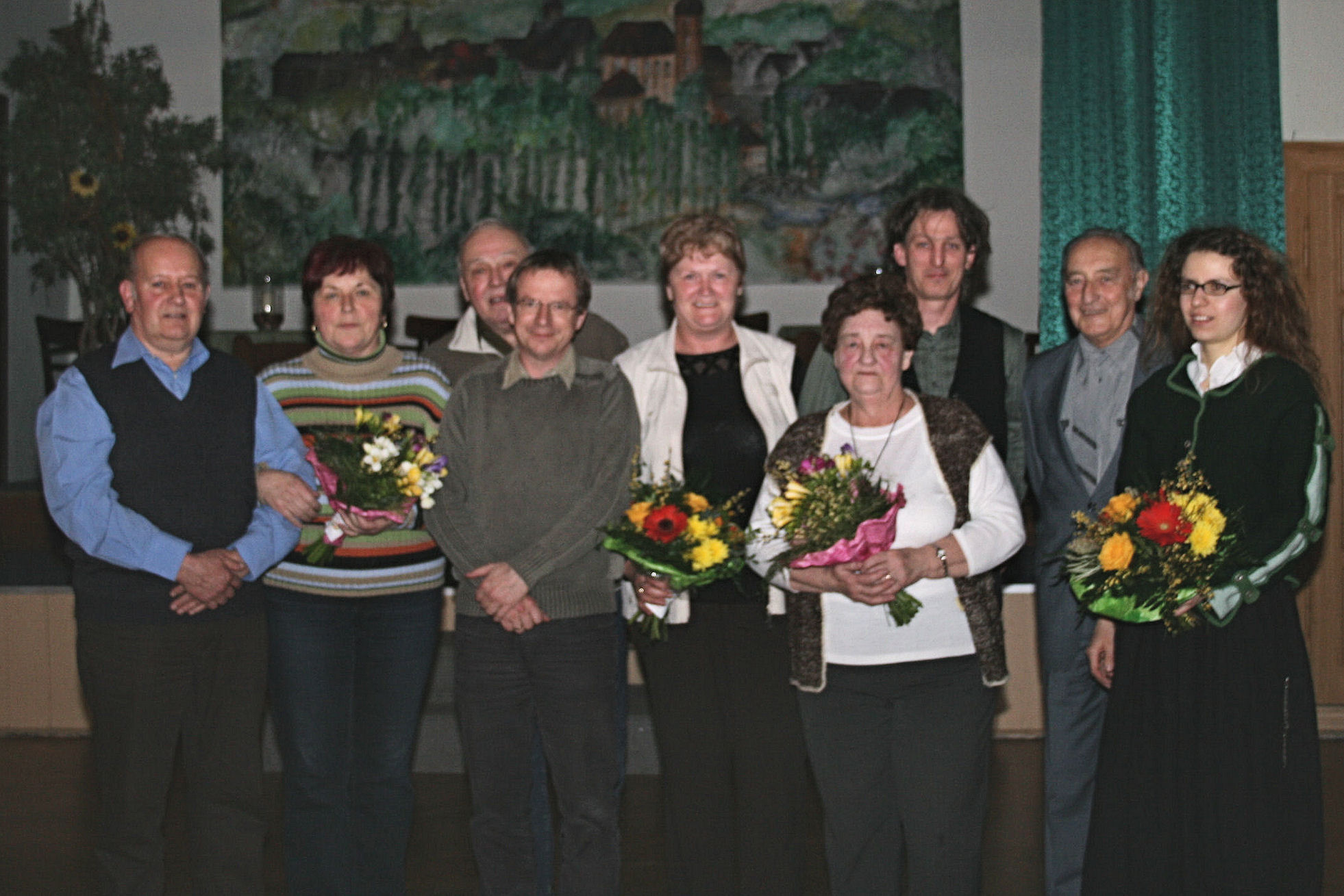 Vorstand des Heimatvereins Wallrabs