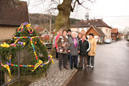 Schmcken des Osterbrunnens